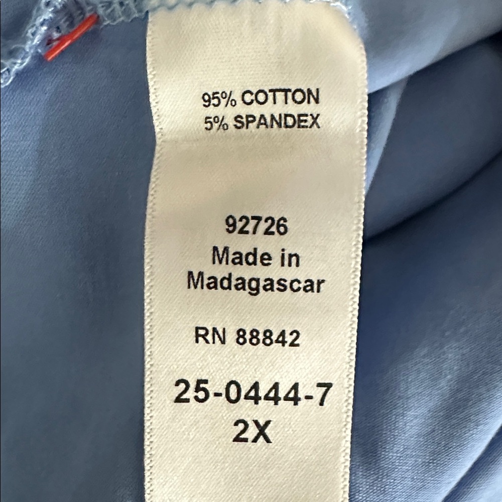 Catherines Supremacy Capri Pant Size 2X Suprema Elastic Waist - Picture 10 of 12